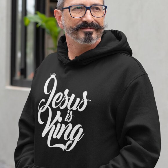 Jesus Is King Hoodie, Jesus Clothing, - Picture 2 of 5